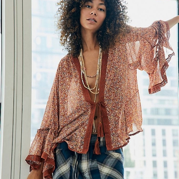 Free People Tops - Free People Lola Kimono